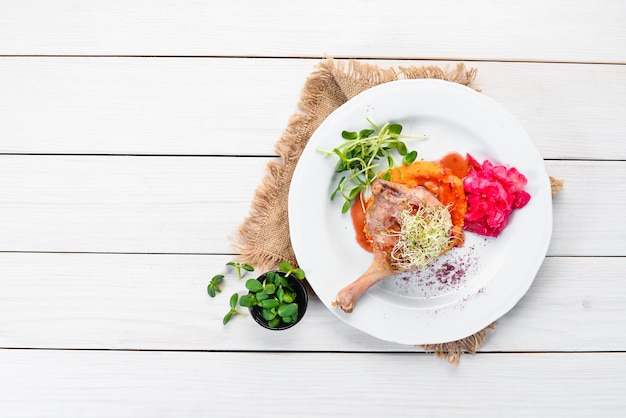 Zdrowe dania na stole